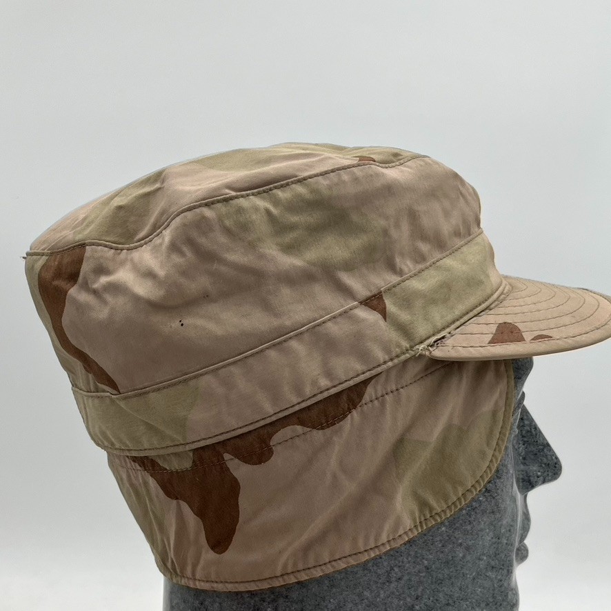 US Army Military Hat Cap Desert Camouflage Pattern Class 2 Hat Size 7 3/8 USGI