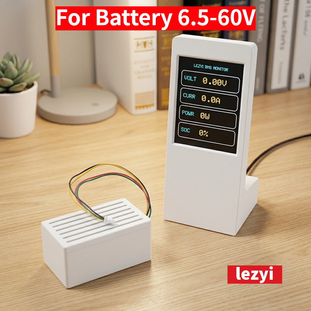 Lezyi Battery BMS transmitter and monitor wireless LiFePO4 battery monitor 60v
