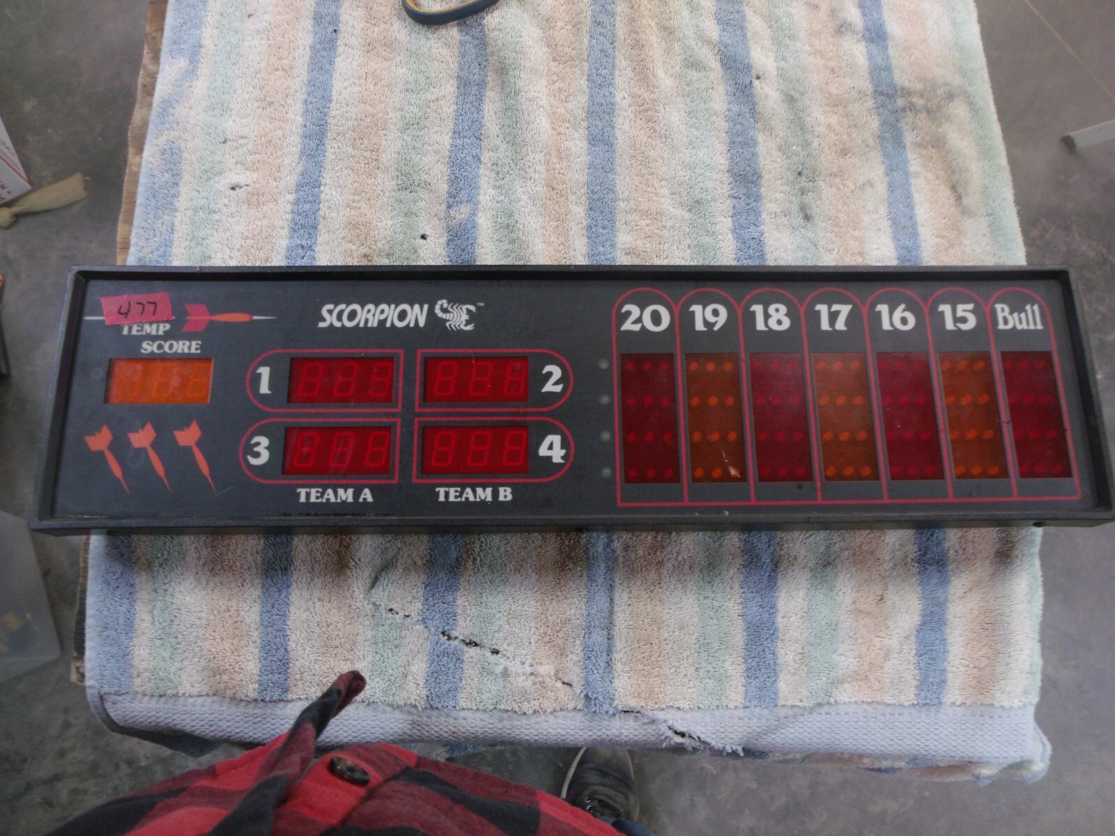 Merit Scorpion 90000 Top over Head Display PCB