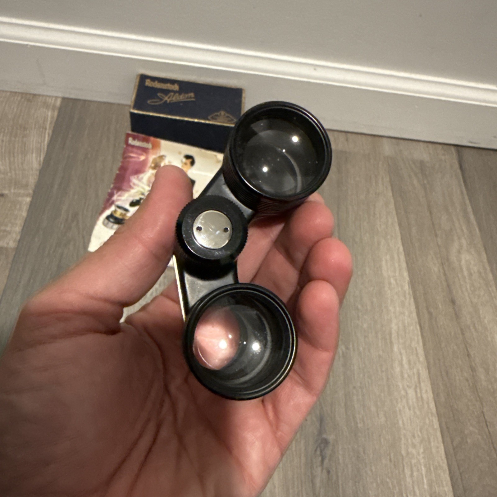 Vintage c1940s Aldon Opera Binoculars by G. Rodenstock Munchen - Germany