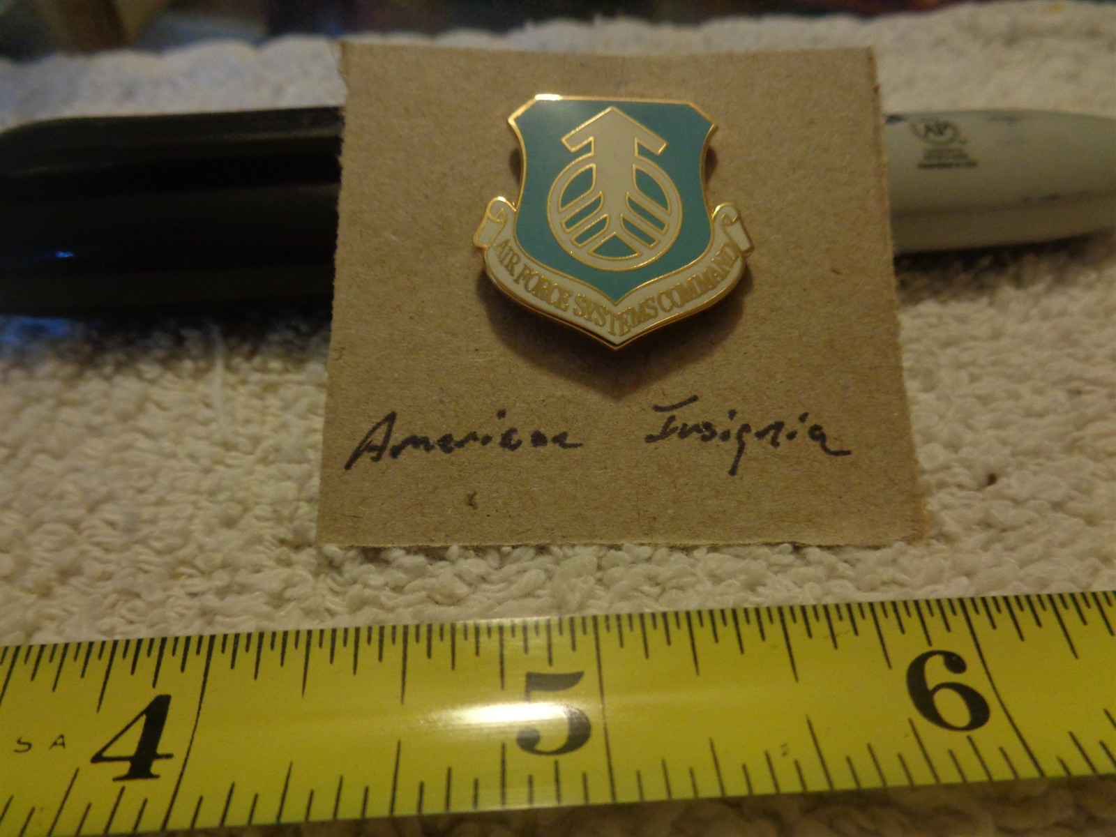 Air Force Systems Command American Insignia Unit Crest, DI, DUI (DRAW#A1)