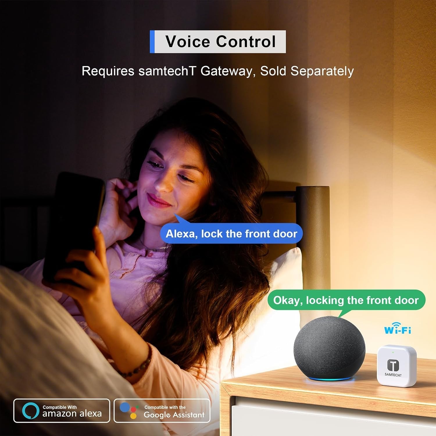 Luxury Bluetooth Fingerprint Smart Lock - Keyless Entry with Auto-Lock Feature