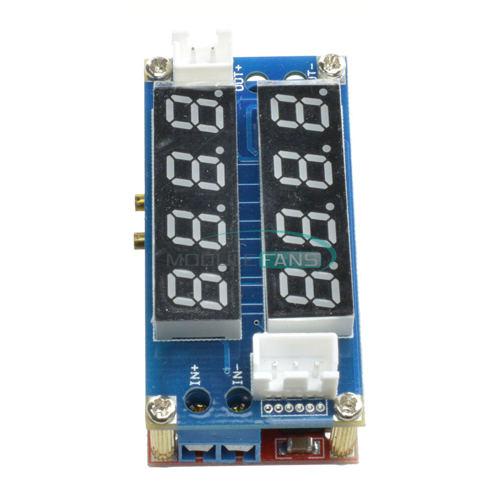 5A CV/CC Display Step Down Adjustable Charge Module LED Panel Voltmeter Ammeter