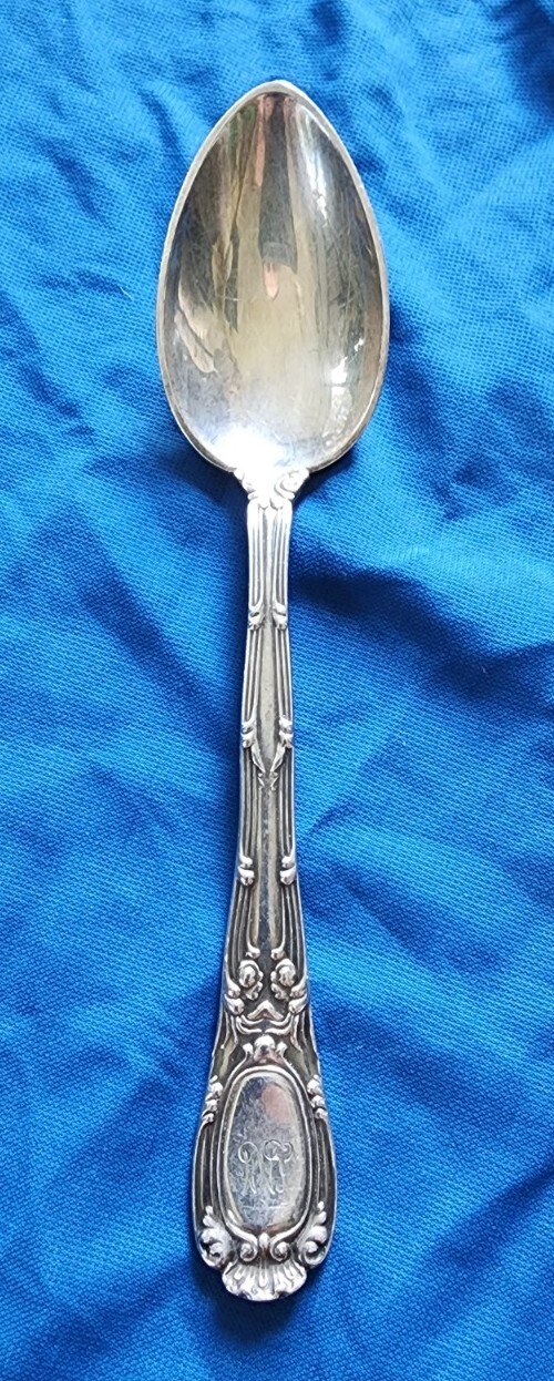 Tiffany and Co. E.P. Teaspoon Engraved - 6"