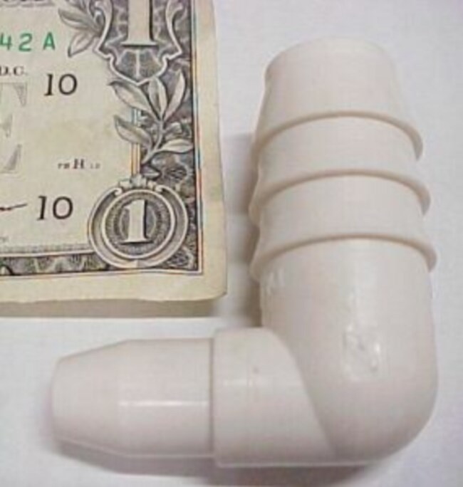 Lot 20 HWP PVC Plastic Fittings Nozzles Hose Barb Spa GG23834 Plumbing Parts New