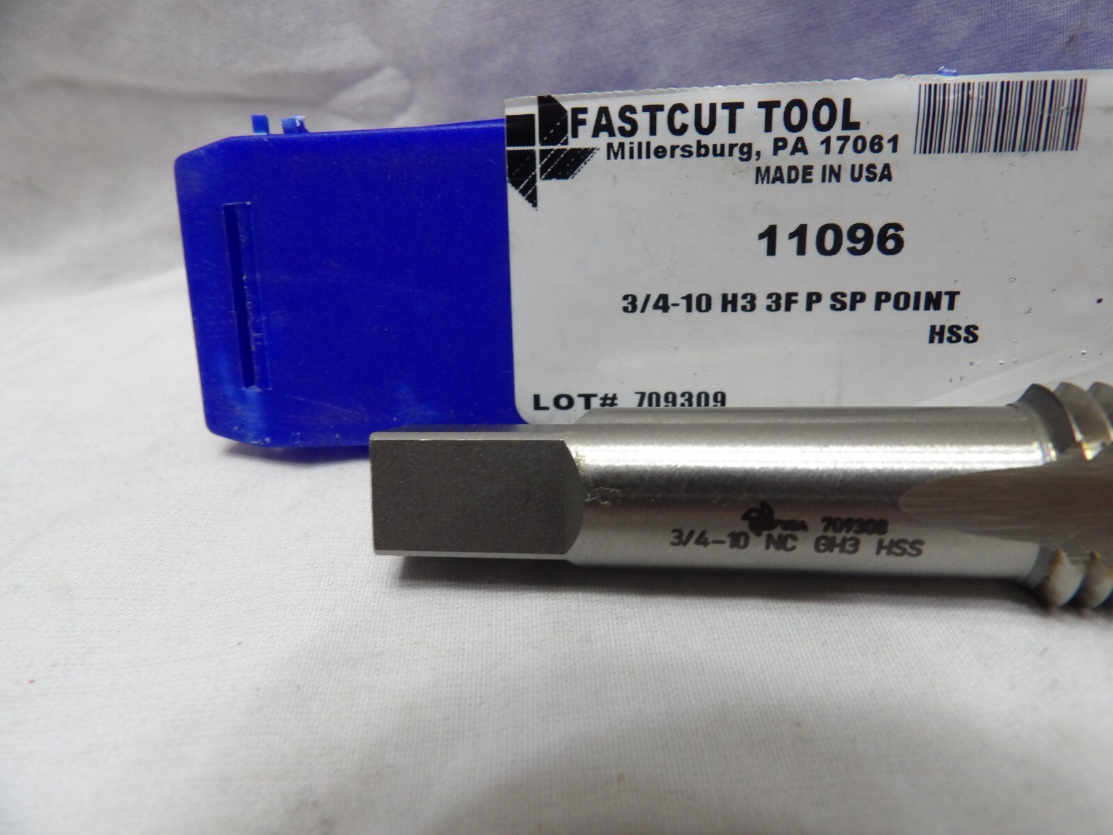 Fastcut Tool 3/4 - 10 H3 3F P SP Point #11096