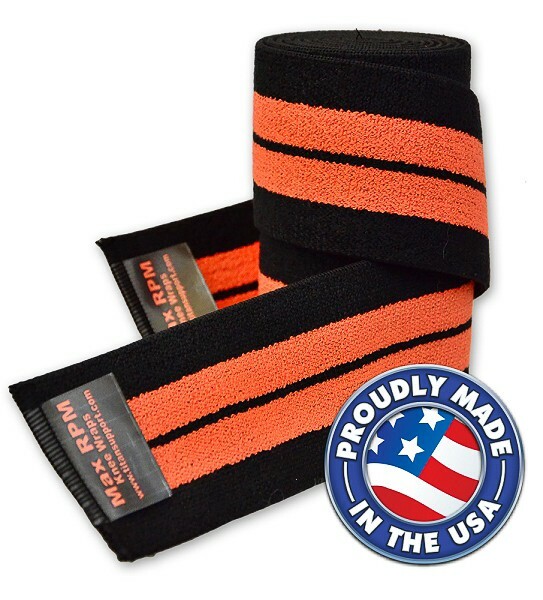 Titan Max RPM Powerlifting Knee Wraps - Pair - 2M, 2.5M and 3M USPA IPF