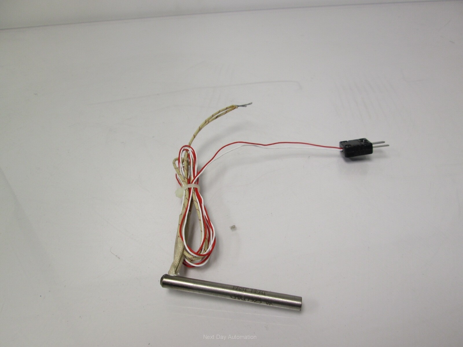 Fastheat CHX17925 VK Cartridge Heater w/ Thermocouple 110VAC 100W Type J