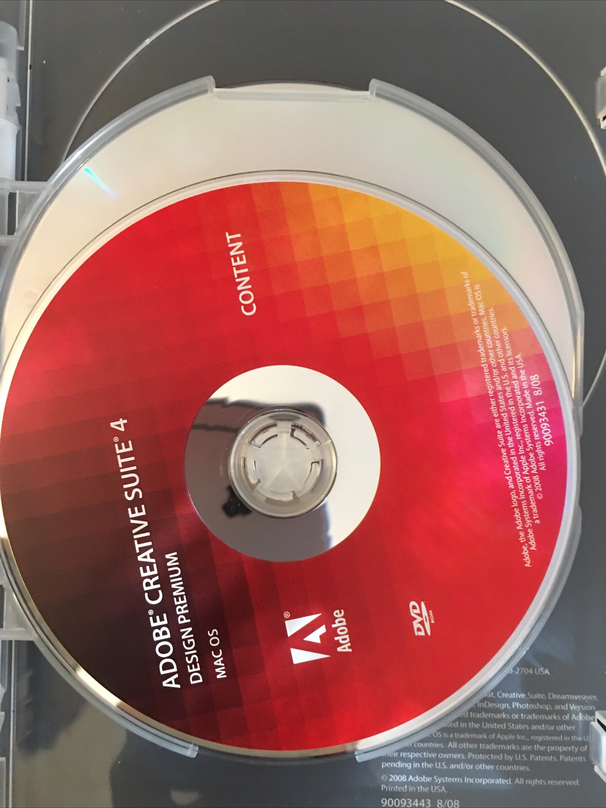 Adobe Creative Suite 4 Web Premium Mac OS Discs Academic Version W/product Code