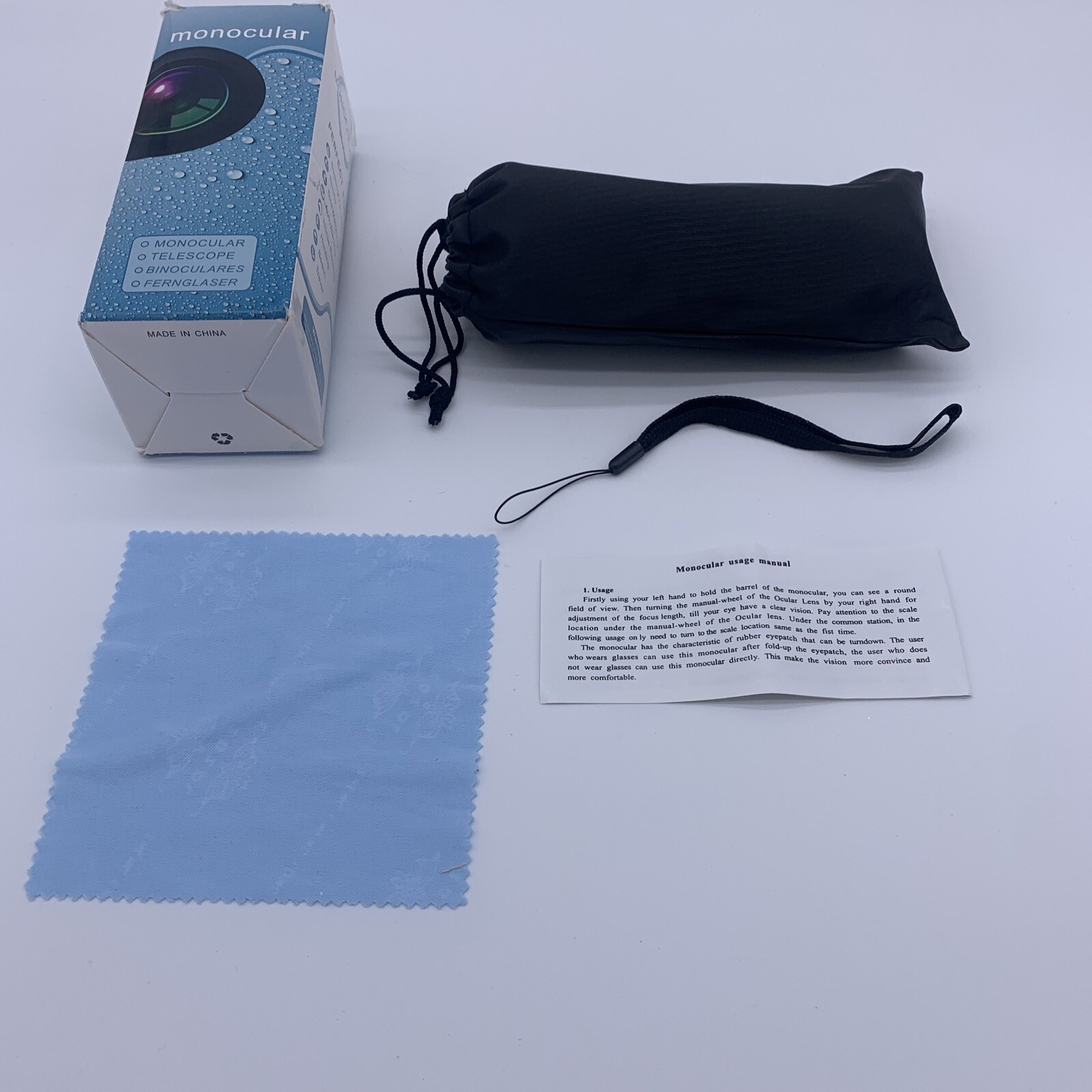 ARCHEER 16x52 Monocular Dual Focus Optics Zoom Telescope Day & Low Night