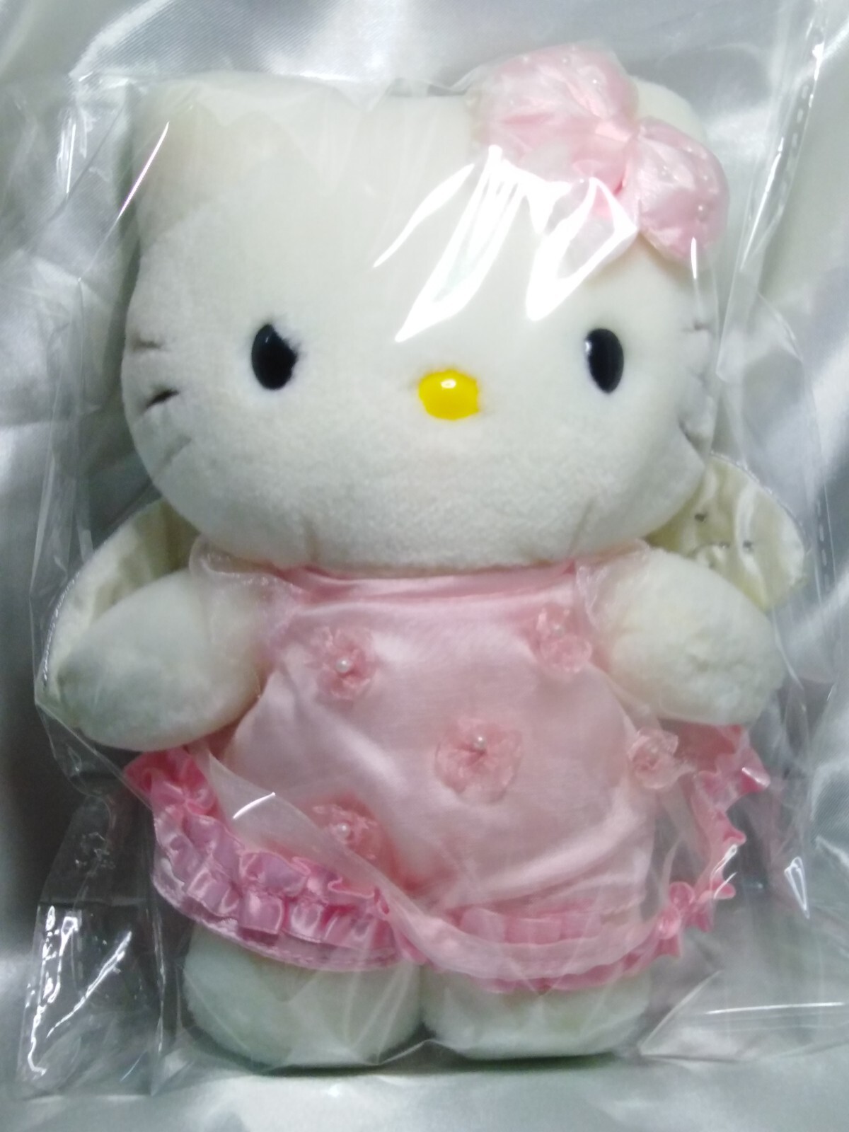 Vintage 1999 Hello Kitty​ Pink Angel w/ Wings 7" Pre-owned Excellent