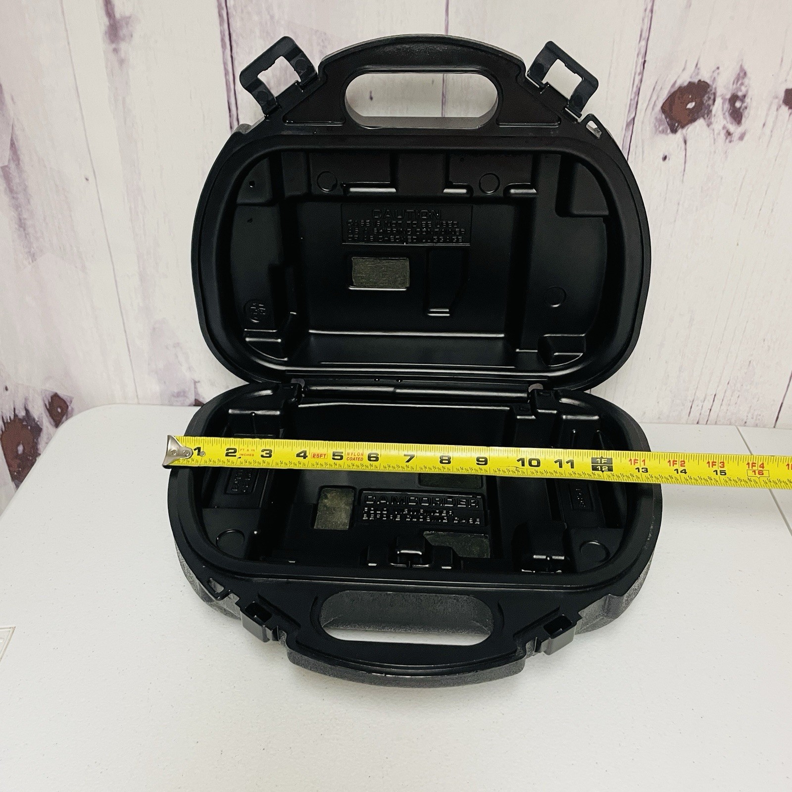 Vintage JVC Black Video Camcorder Camera Hard Case Storage Carry