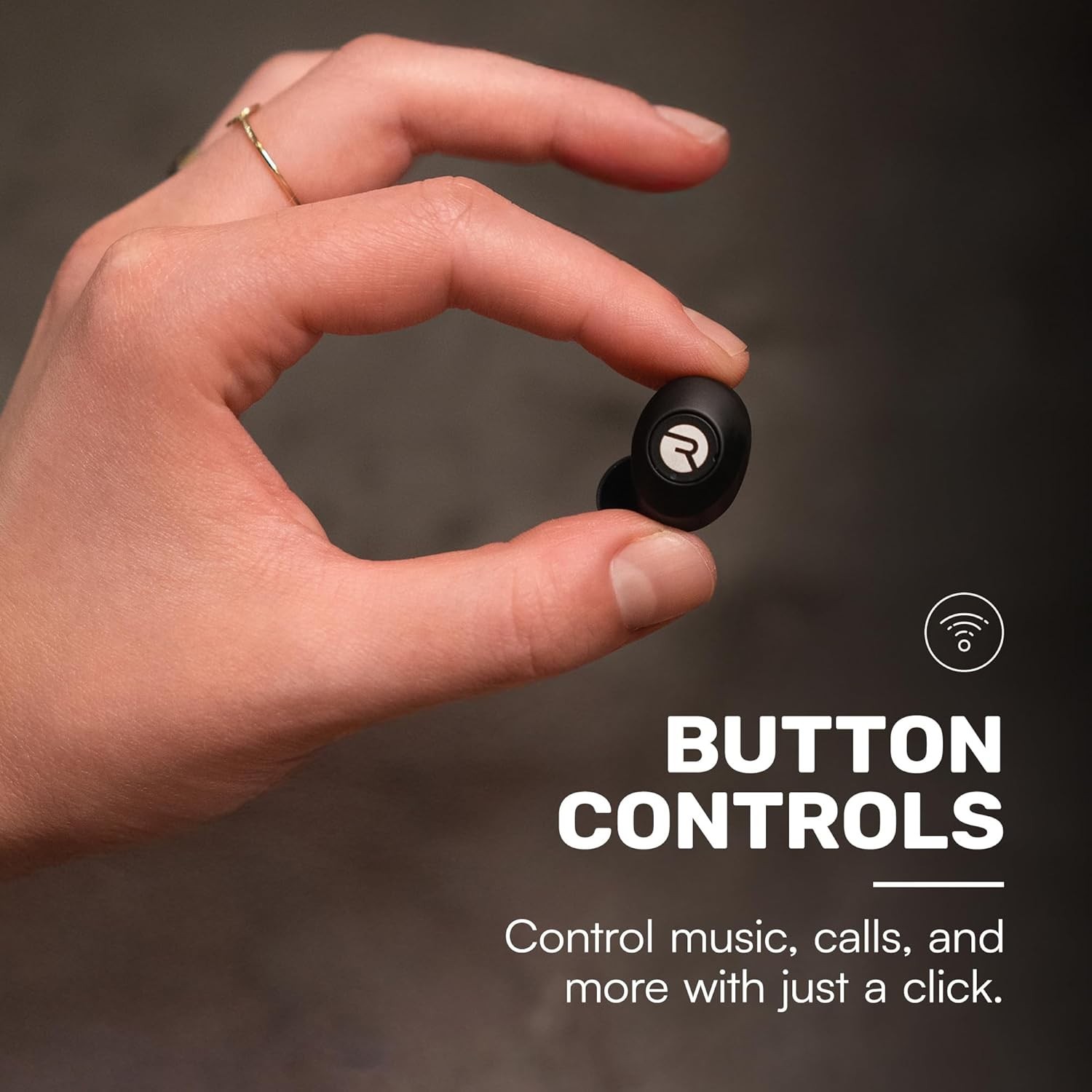 Raycon Everyday Earbuds: Wireless with Noise Cancelling & Waterproof - Blue