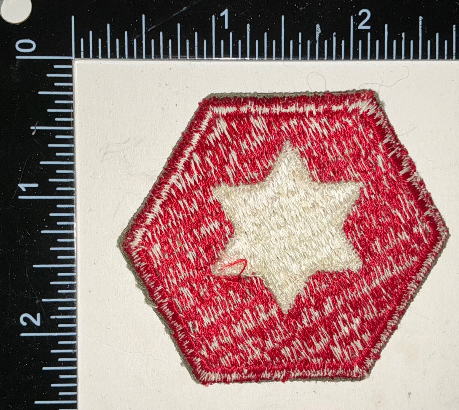 WWII US 6th Army 1st Design Patch