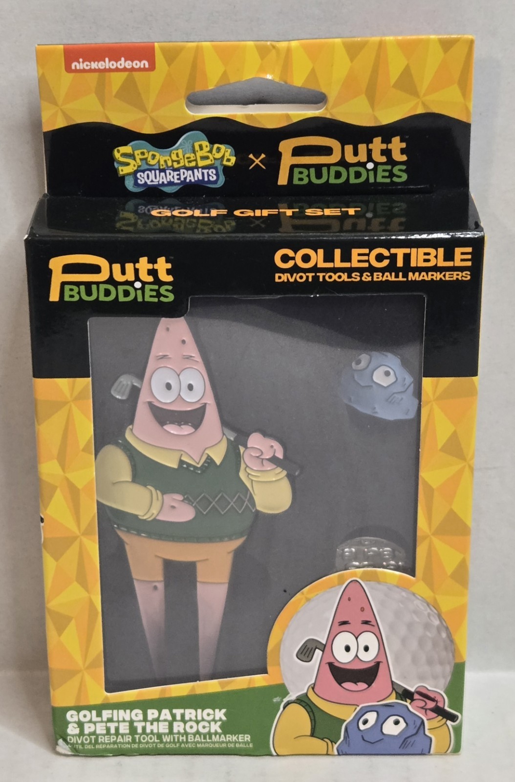 Collectible Putt Buddies Golf Patrick Star Divot Tool & Ball Marker SpongeBob