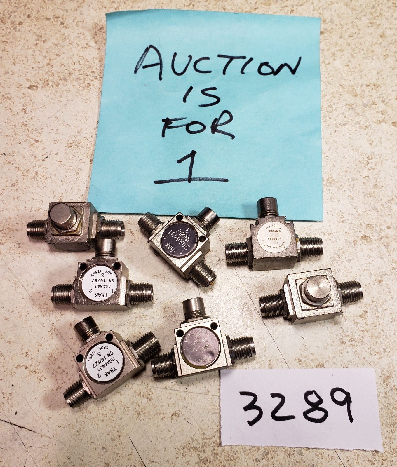 New! Trak 20A6431 Isolator! 4.2-4.4 GHz. SMA