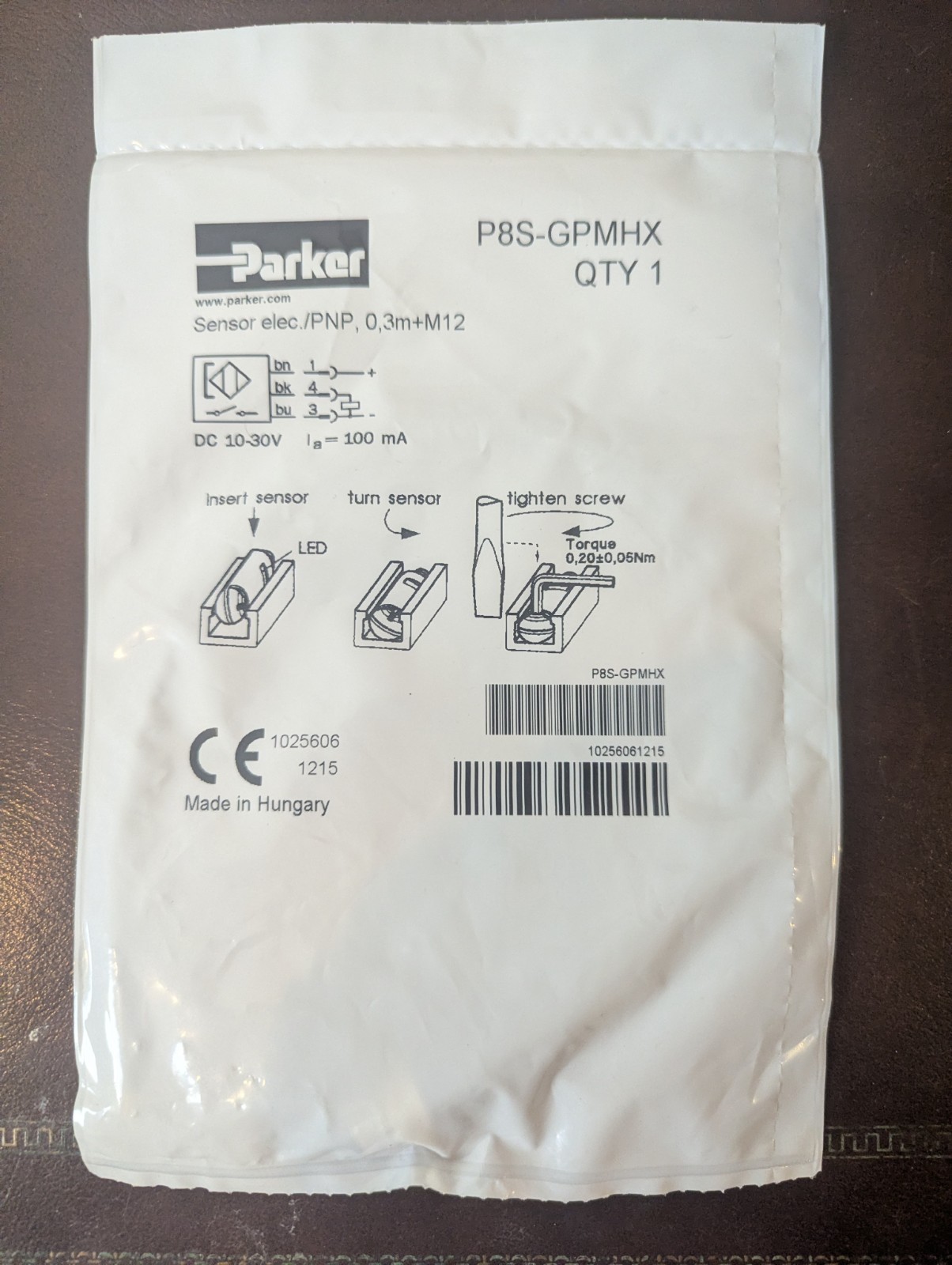 Parker P8S-GPMHX *NEW* Cylinder Position Sensor