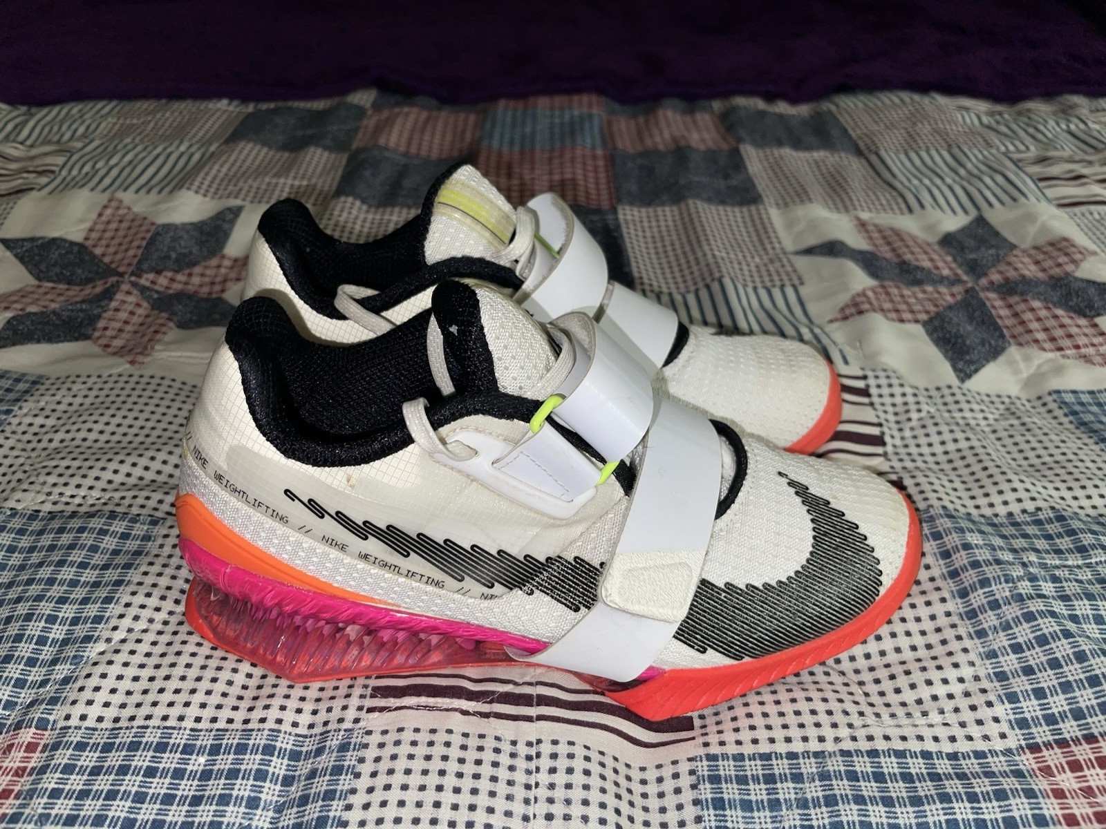 Nike Men’s 5 Women’s 7 Romaleos 4 SE Rawdacious Weightlifting Shoes DJ4487-121