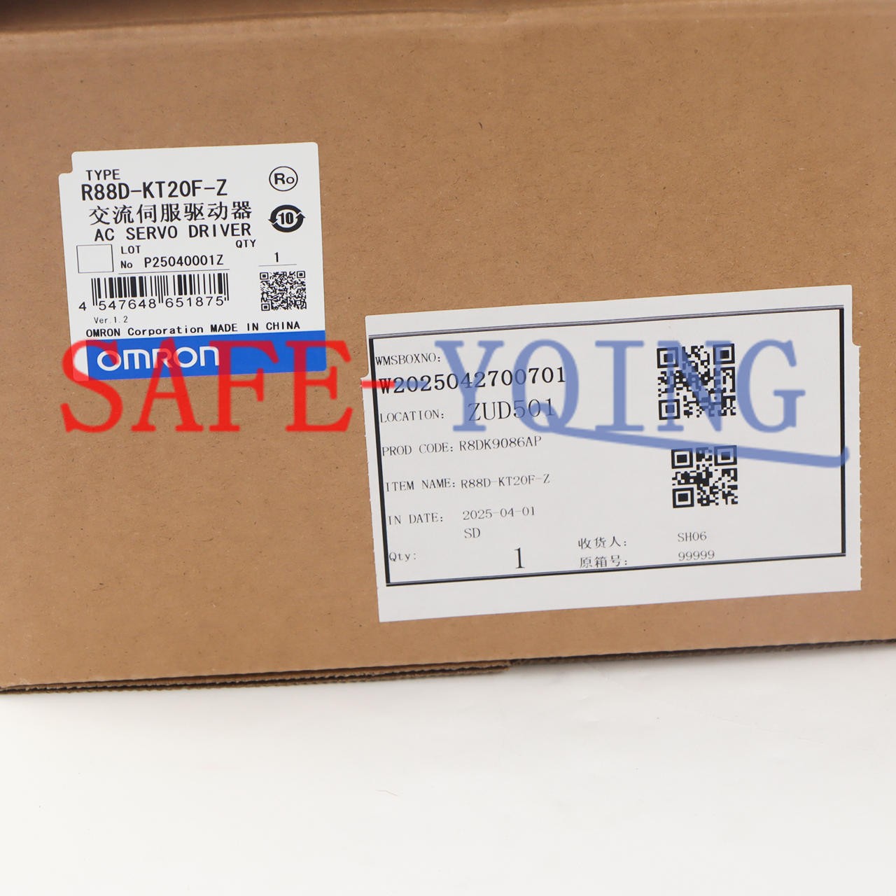 1PC New Omron R88D-KT20F-Z AC Servo Driver