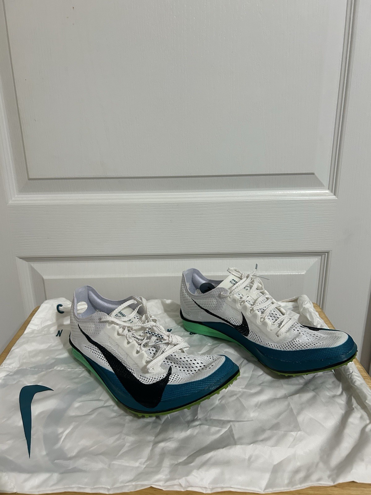 Nike ZoomX Dragonfly 2 Elite Bright Track Spikes Mens Size 7 FZ9315-102 *no bag*