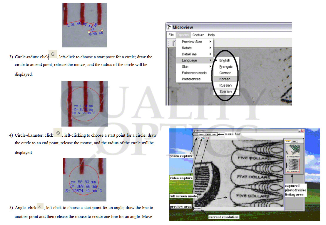 Quality Optics Illuminated Digital Microscope