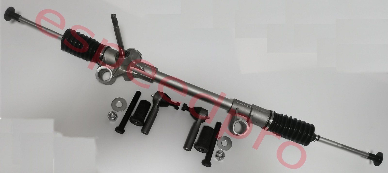 Mustang II 2 Manual Steering Rack & Pinion Tie Rods Bushings Bolt Kit Street Rod