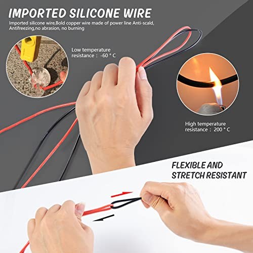 Electrical Multimeter Test Leads Set with Alligator Clips Test Hook dm-0509
