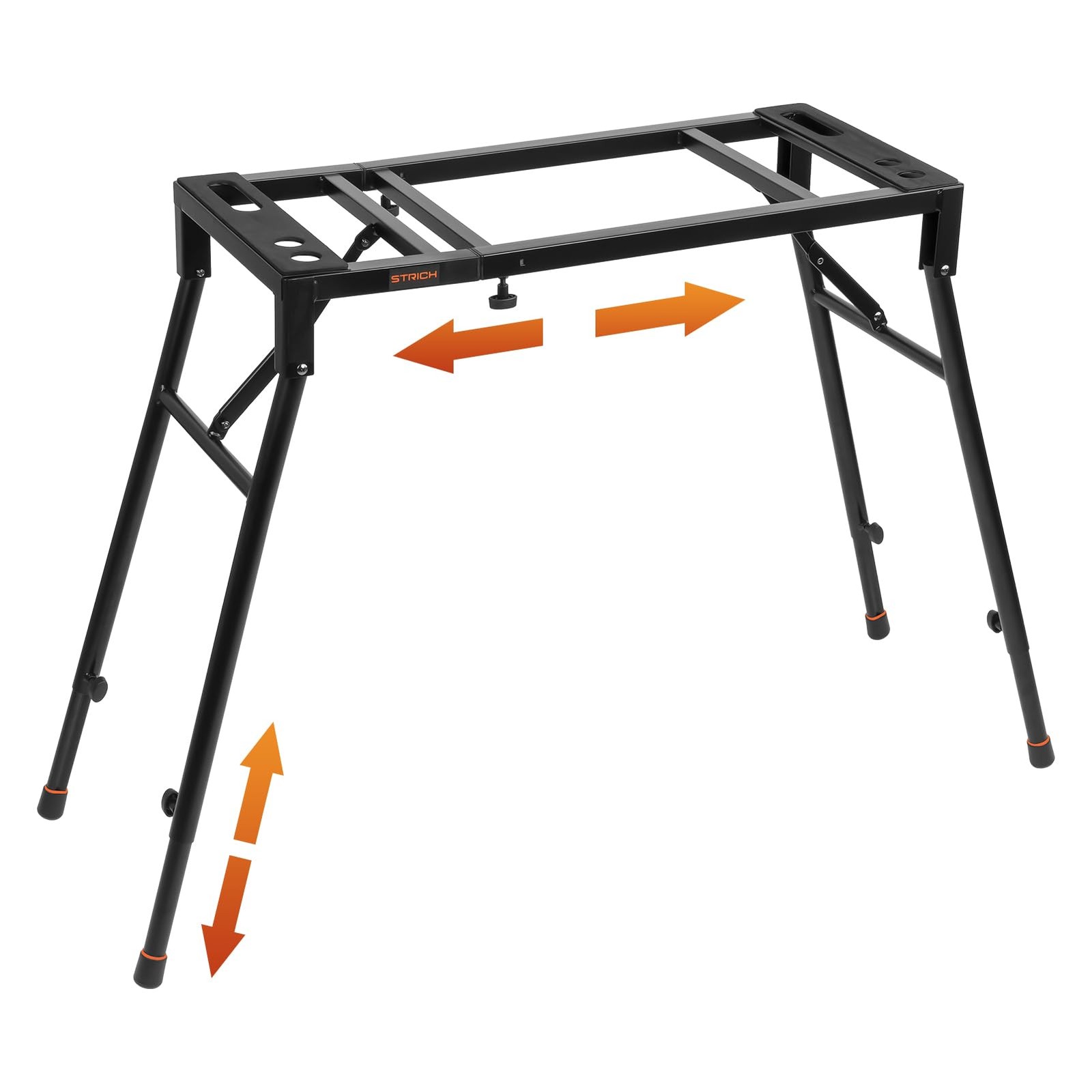 Collapsible Piano Keyboard Stand - Adjustable and Portable Heavy Duty Music S...
