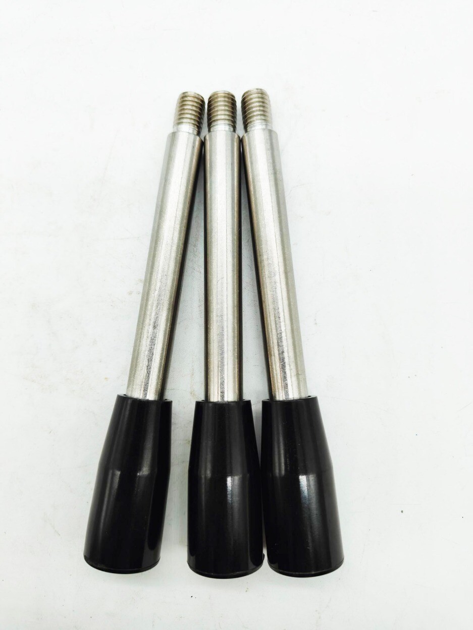 2pc M10 Work Rod Machine Tool Work Handle Bench Drill /Milling Machine 147mm（L）
