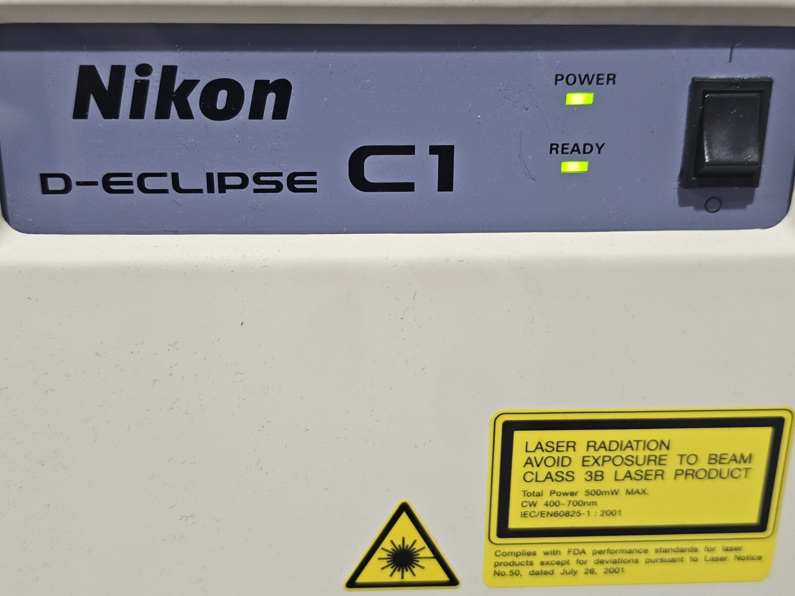 Nikon D-Eclipse C1 Confocal Microscope System w/Coherent Sapphire Laser Unit