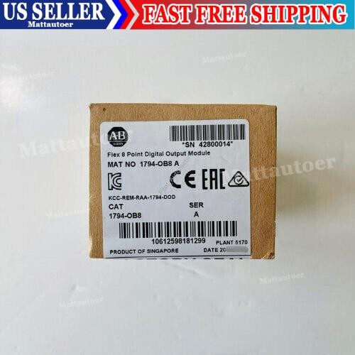 2022 Newest ABNew Sealed 1794-OB8 Flex 8 Point Digital Output Module USA
