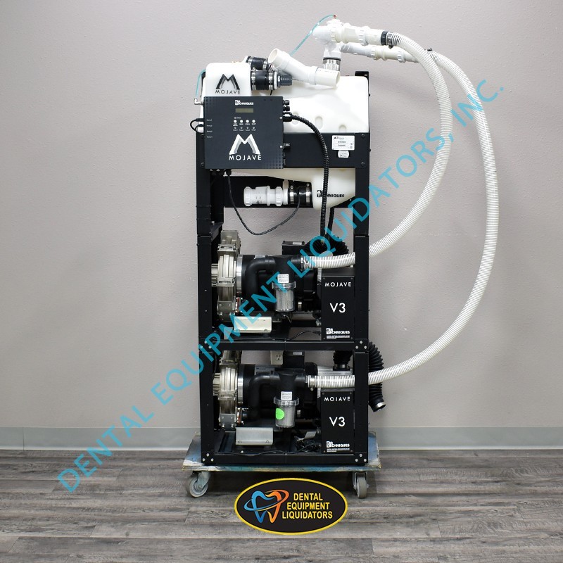 Dental Vacuum Air Techniques Mojave 2V3 Dry Vacuum 🔵 6 User  🔵 Manu. 2015
