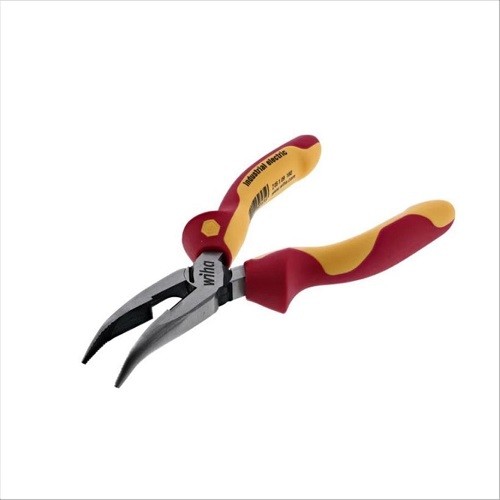 Wiha 32901 Insulated Bent Plier W Cutter 200 Mm