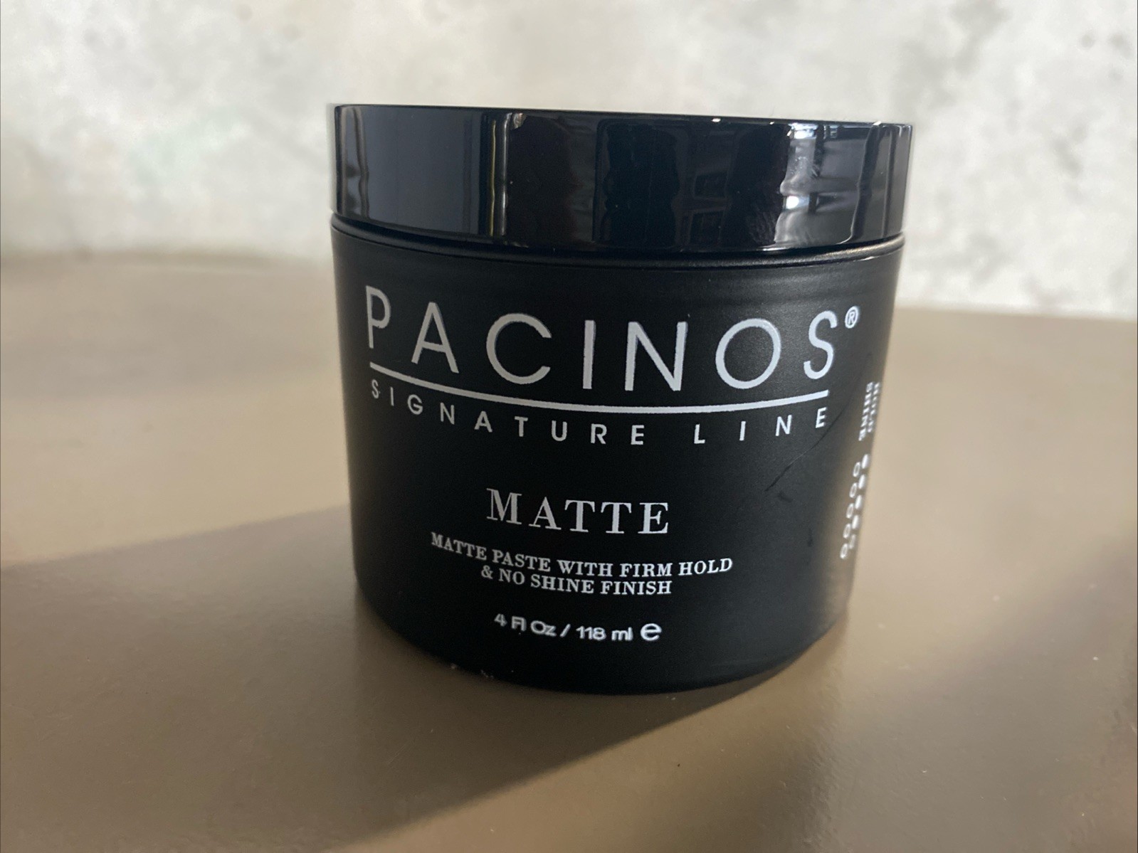 Pacinos Matte Hair Paste, Firm Hold No Shine, 4 fl. oz Brand NEW Sealed