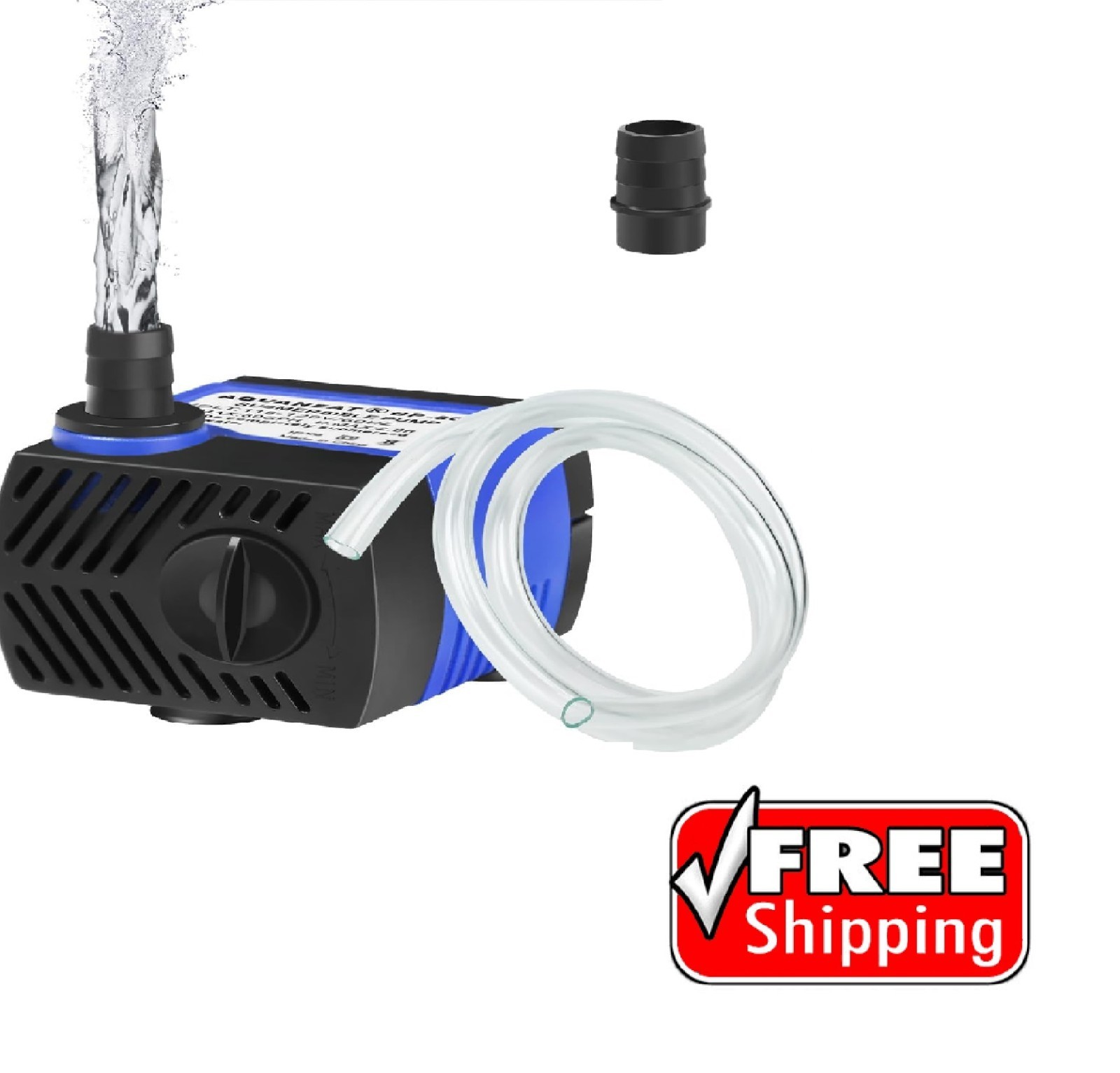 Aquaneat Submersible Water Pump, 80gph Fountain Pump, Small Water Pump, Aquarium
