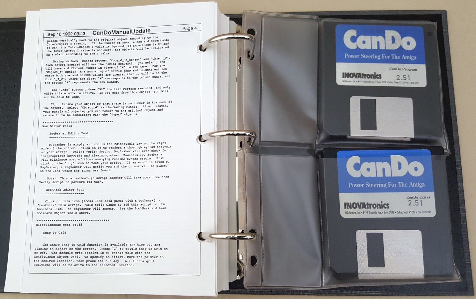 CanDo v2.51 Multimedia Application Authoring System ©1993 for Amiga - ECS/AGA