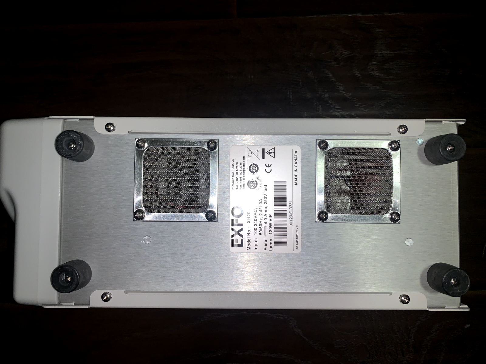 EXFO X-Cite 120Q Fluorescence Illuminator