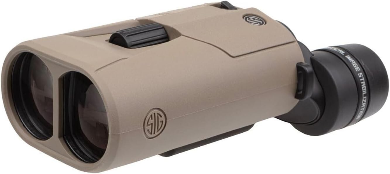 Sig Sauer Zulu6 FDE HDX OIS 20x42mm Waterproof Fog-Proof Roof Prism Binocular