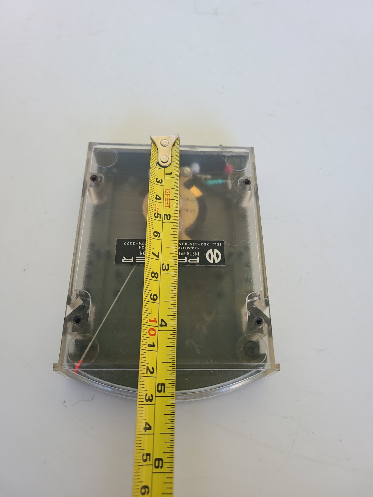 Vintage Parker 0-50 0-250 Panel Meter