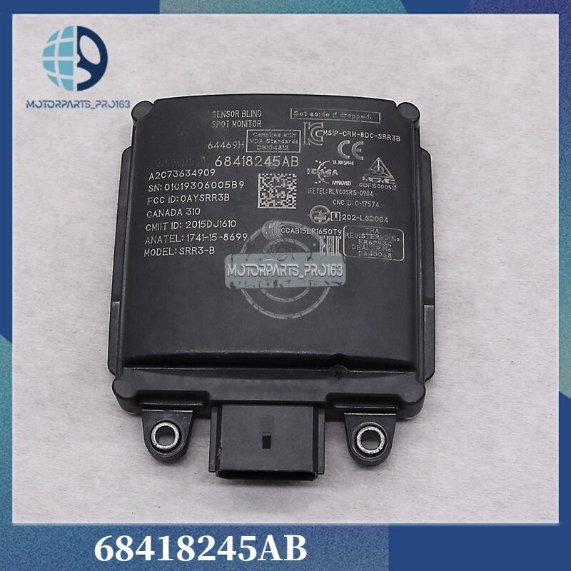 Blind Spot Radar Sensor For 2016-2020 Dodge Durango 3.6L 5.7L 6.4L 68418245AB