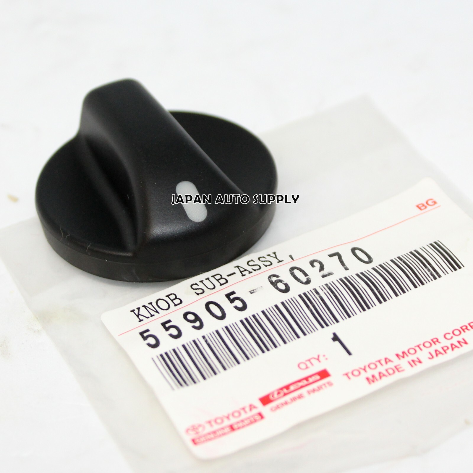 OEM GENUINE TOYOTA 98-03 Land Cruiser A/C HEATER FAN CONTROL KNOB 55905-60270