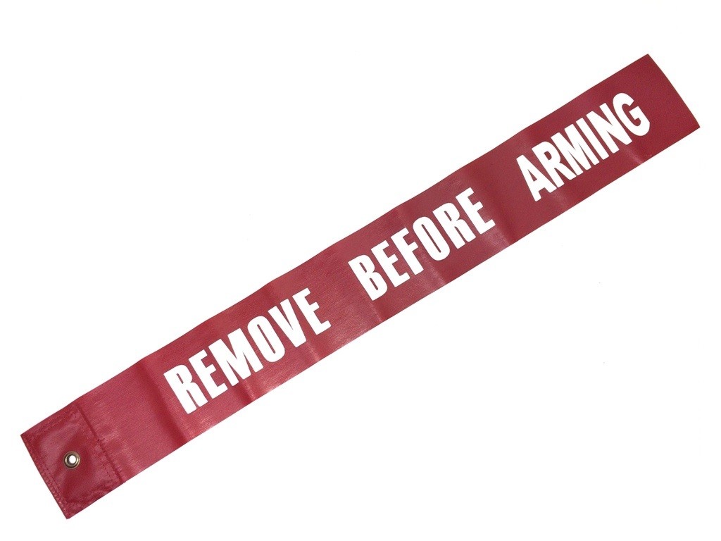 US Remove Before Arming Tag Military-Official