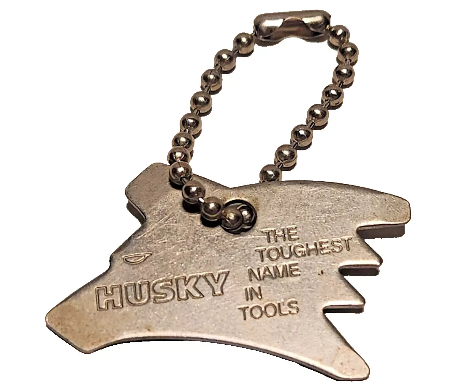 Husky Tools Mini Multi-Screwdriver Tool Dog Head Logo Slogan Motto Keychain