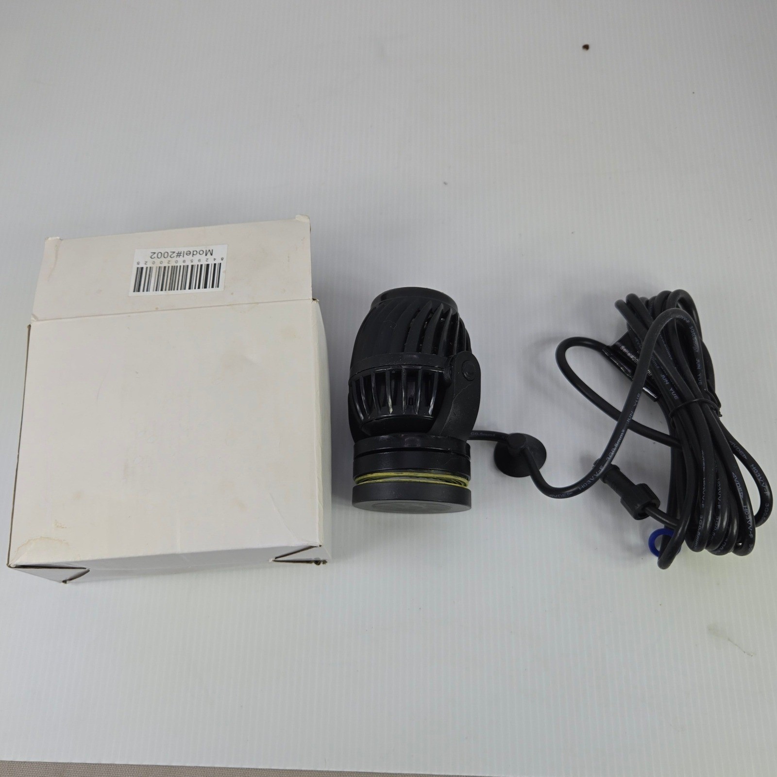 Submersible Aquarium Wave Maker Circulation Pump Magnetic Mount Model 2002 Black