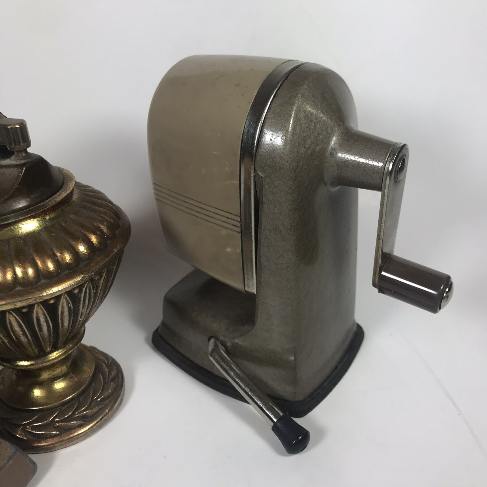 Vintage Desk Lighter Stapler Pencil Sharper Swingline Apsco