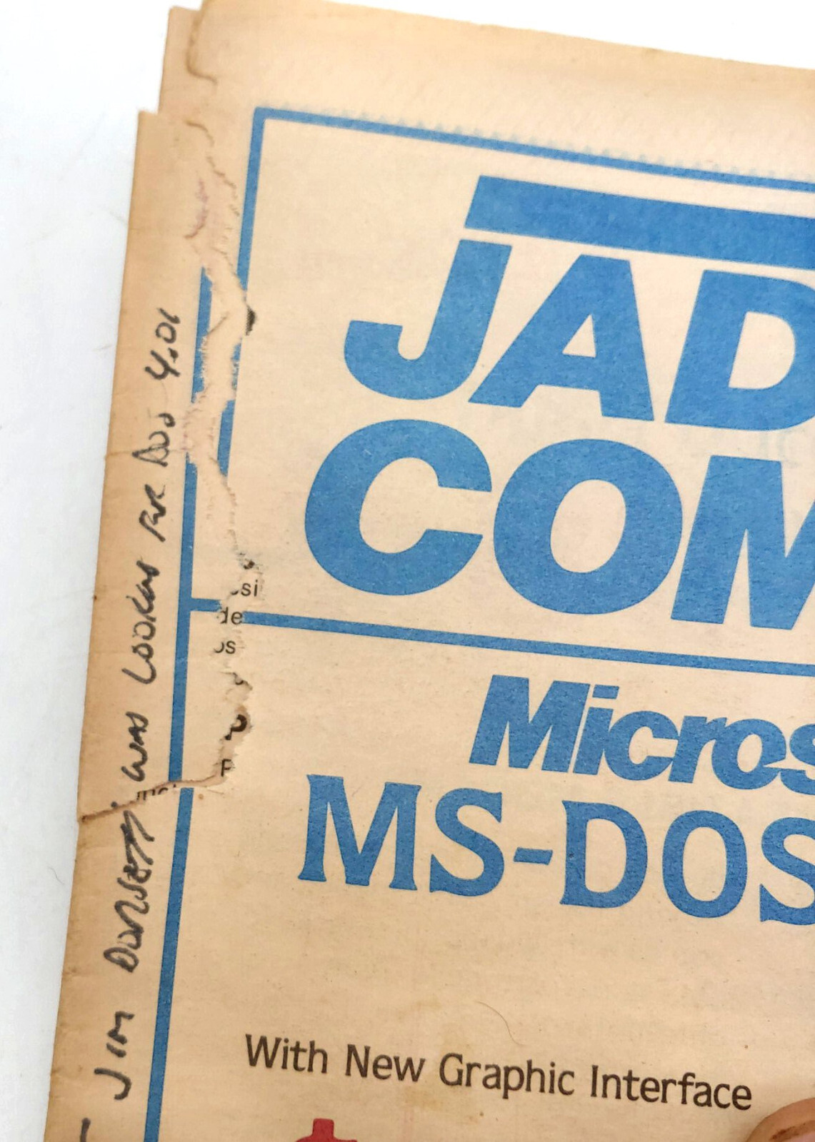Spring 1989 Jade Computer Catalog (As-Is)