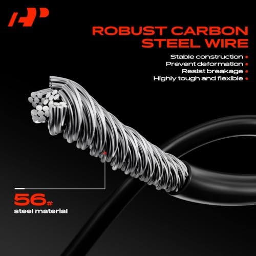Front Hood Latch Release Cable Without Handle | Compatible with Scion xB 2008