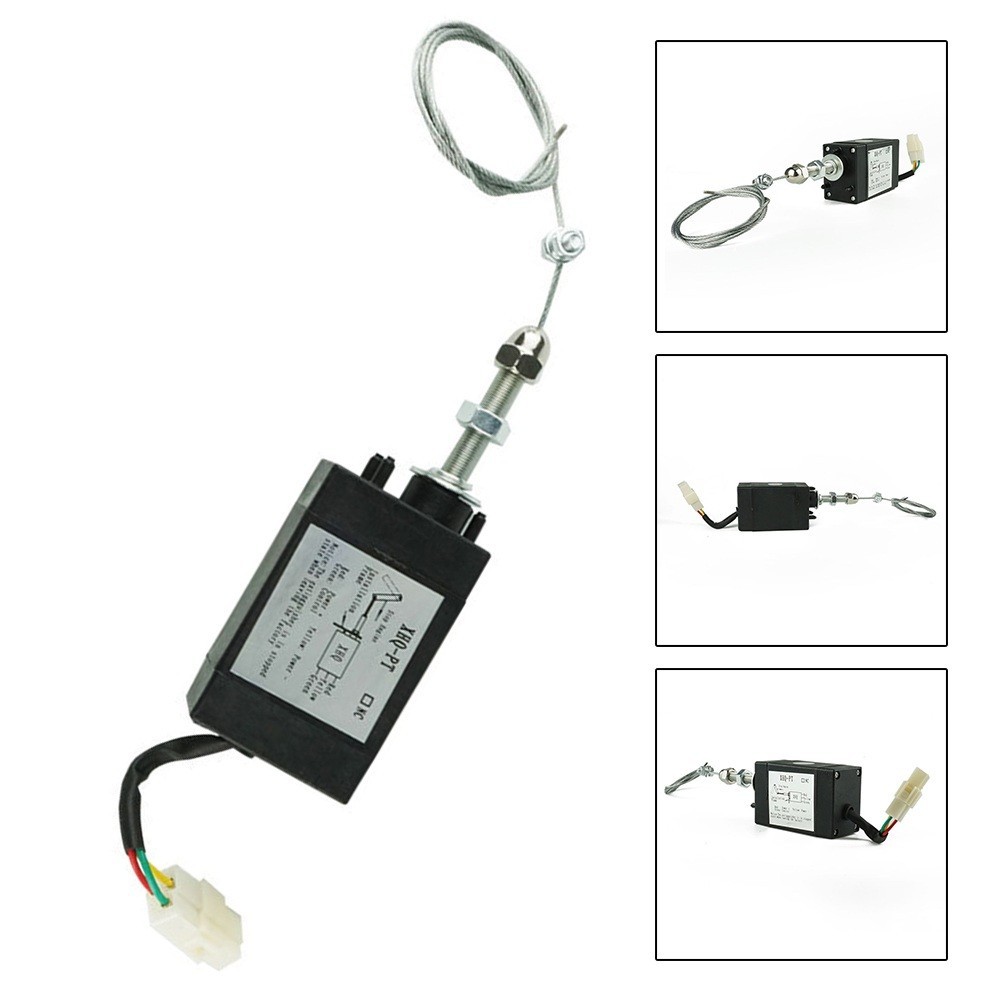 Diesel Engine Stop Solenoid for Generator, High Performance