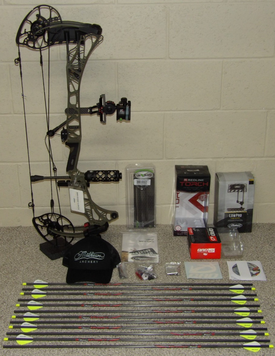 NEW Loaded LEFT Hand Mathews Lift X 29.5 Bow Package - Ambush- Many DL/W - LiftX
