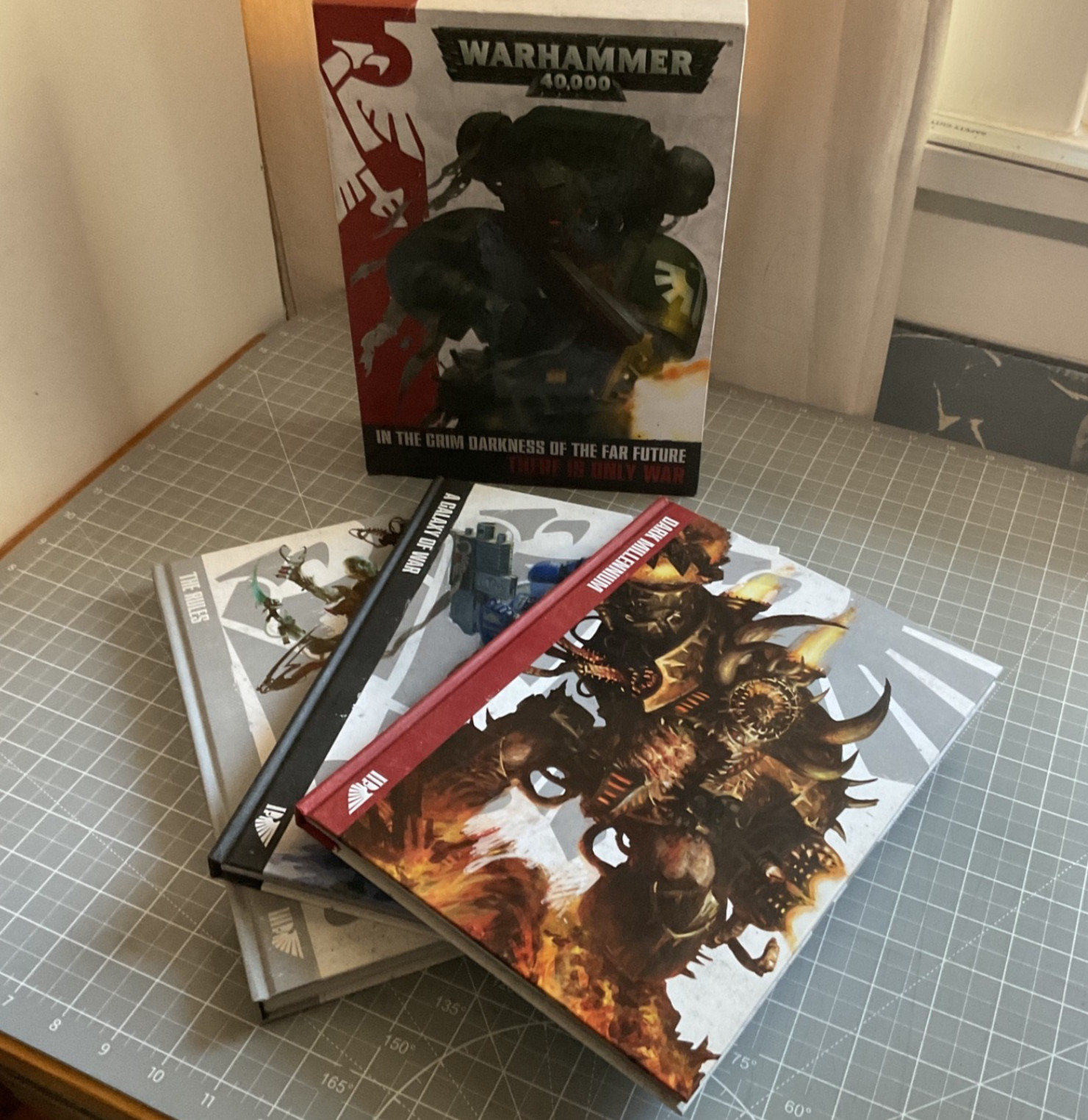 Warhammer 40k 3 Book Box Set: The Rules, Dark Millennium, & Galaxy of War 2014